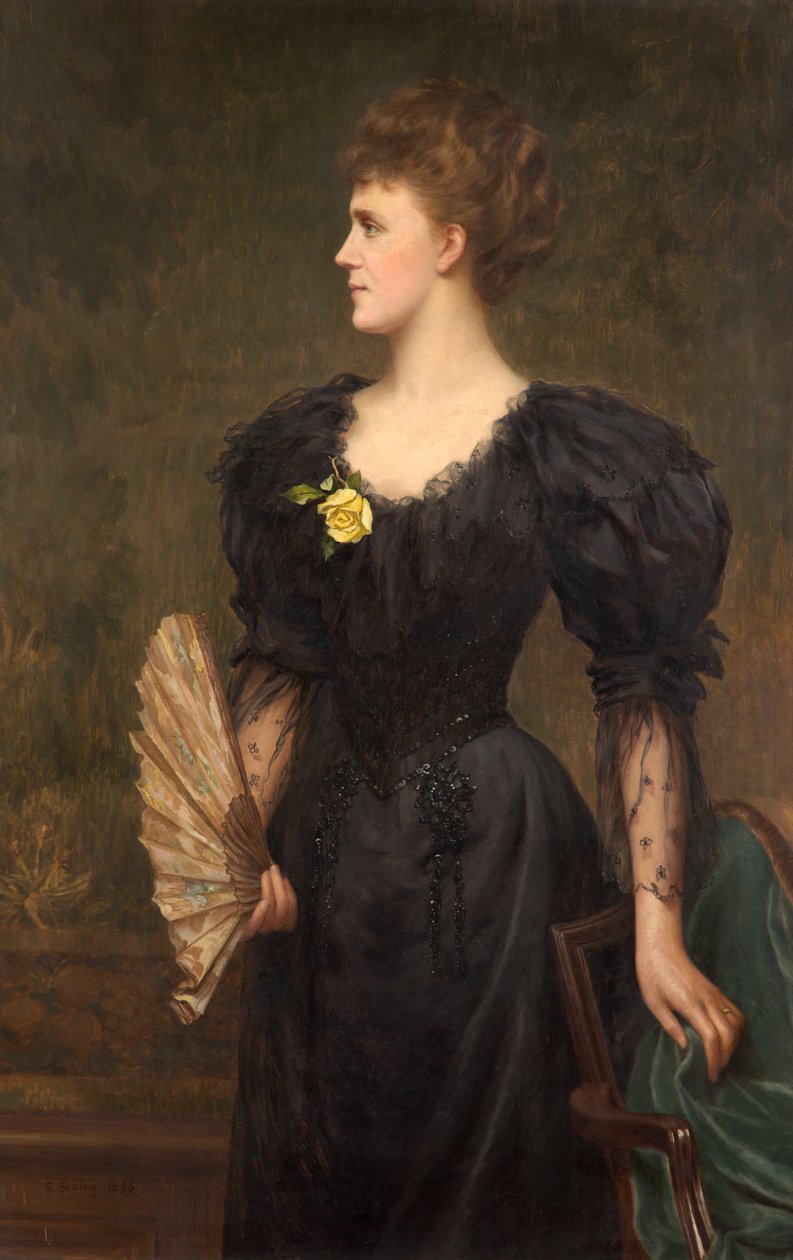 Retrato de la Sra. Gillingham Smith, 1895 de Samuel Sidley