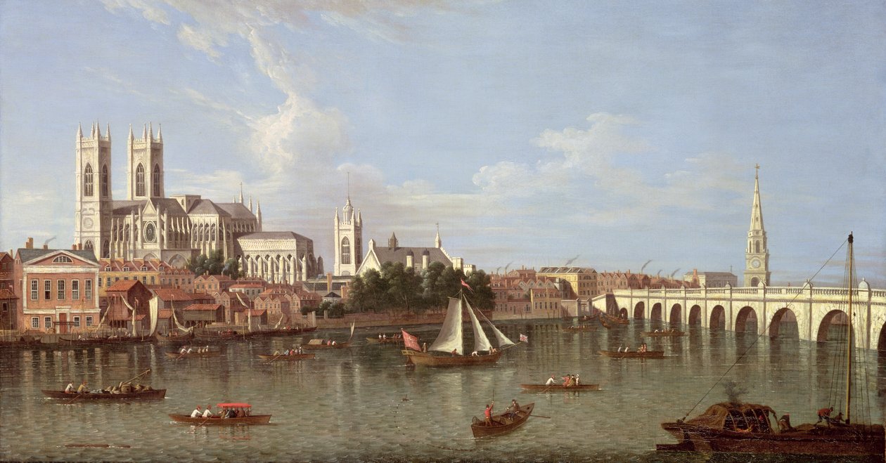 Puente de Westminster de Samuel after Scott
