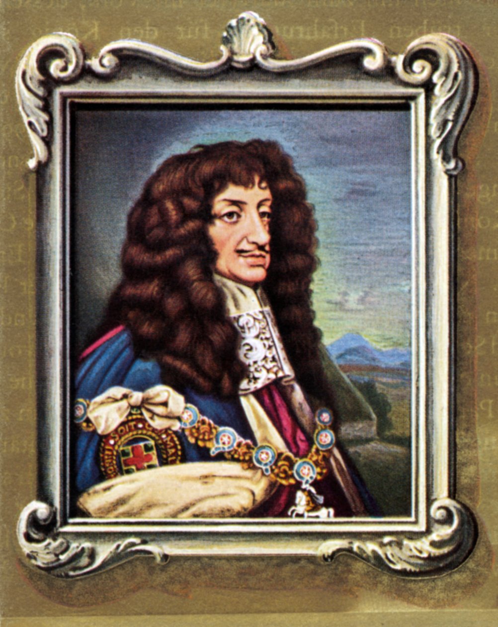 Retrato de Carlos II de Samuel (after) Cooper
