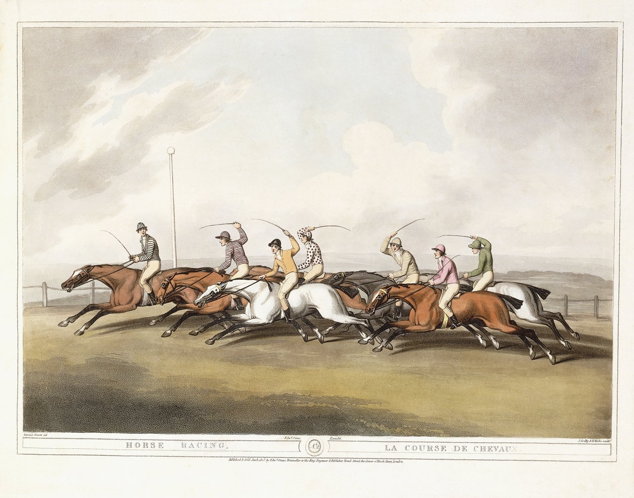 Carreras de Caballos de Samuel (after) Howitt