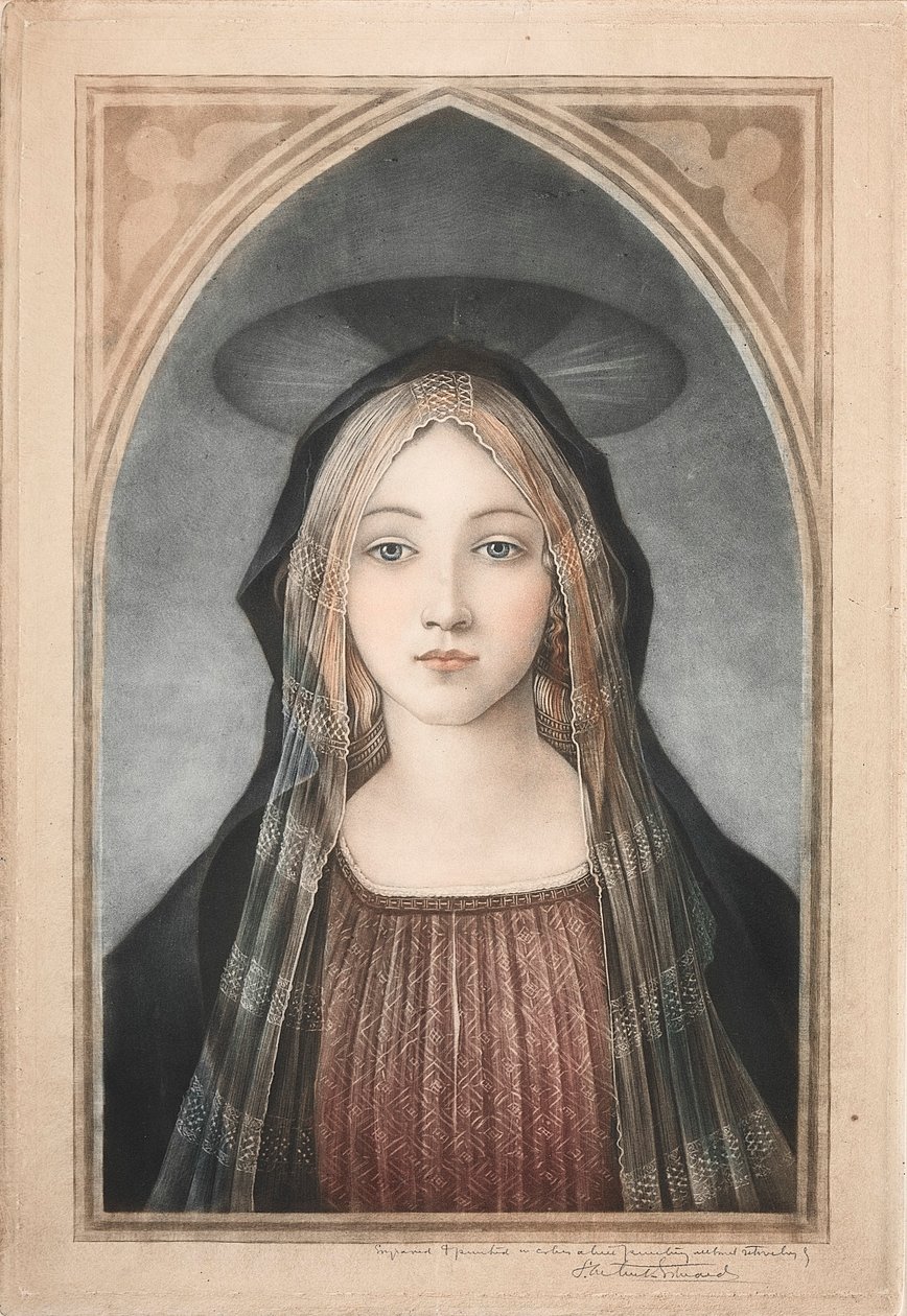 Madonna, siglos XIX-XX de Samuel Arlent Edwards