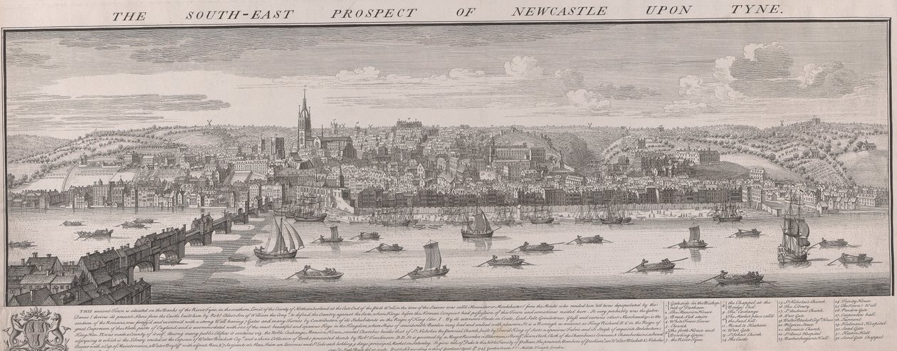 S.E. Prospecto de Newcastle de Samuel Buck