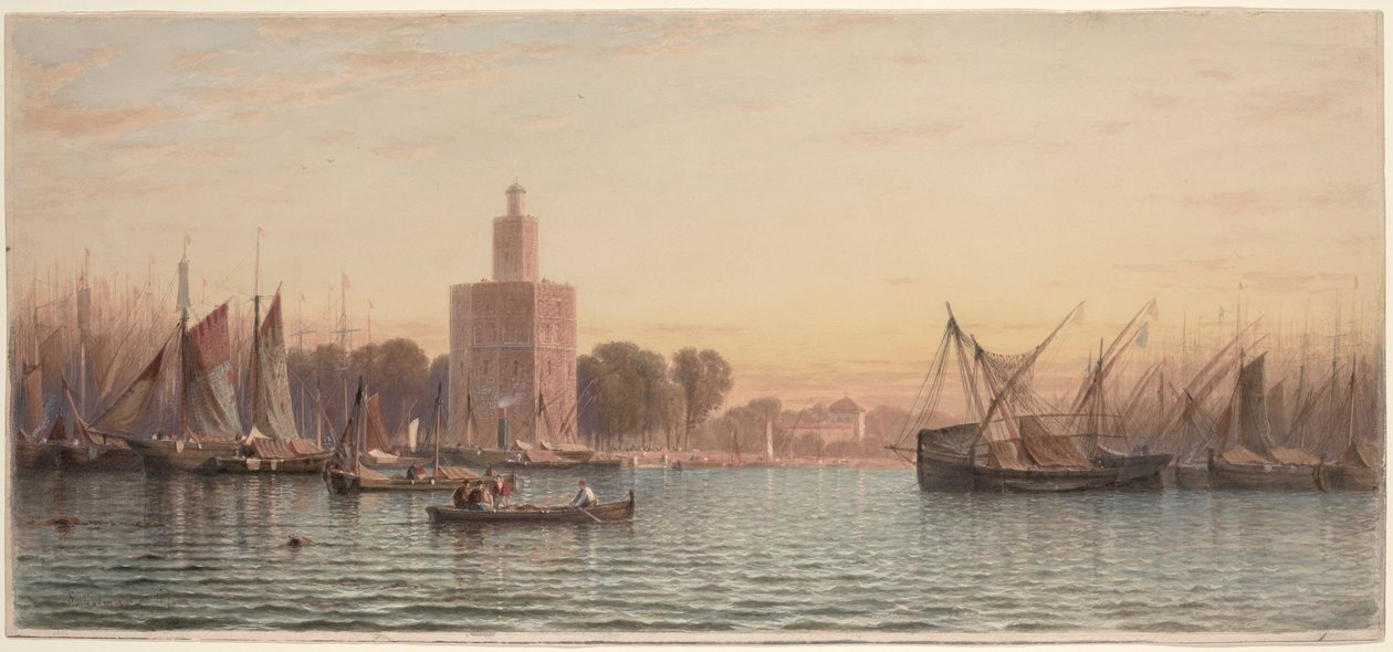 El Puerto de Sevilla de Samuel Colman