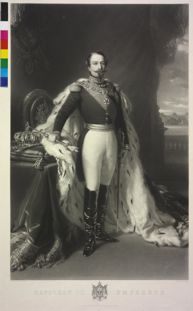 Emperador de Francia Napoleón III de Samuel Cousins