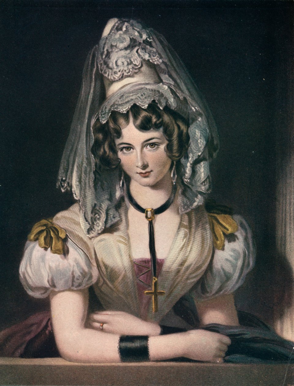 Lady Maria Theresa Lewis, siglo XIX, 1904 de Samuel Cousins