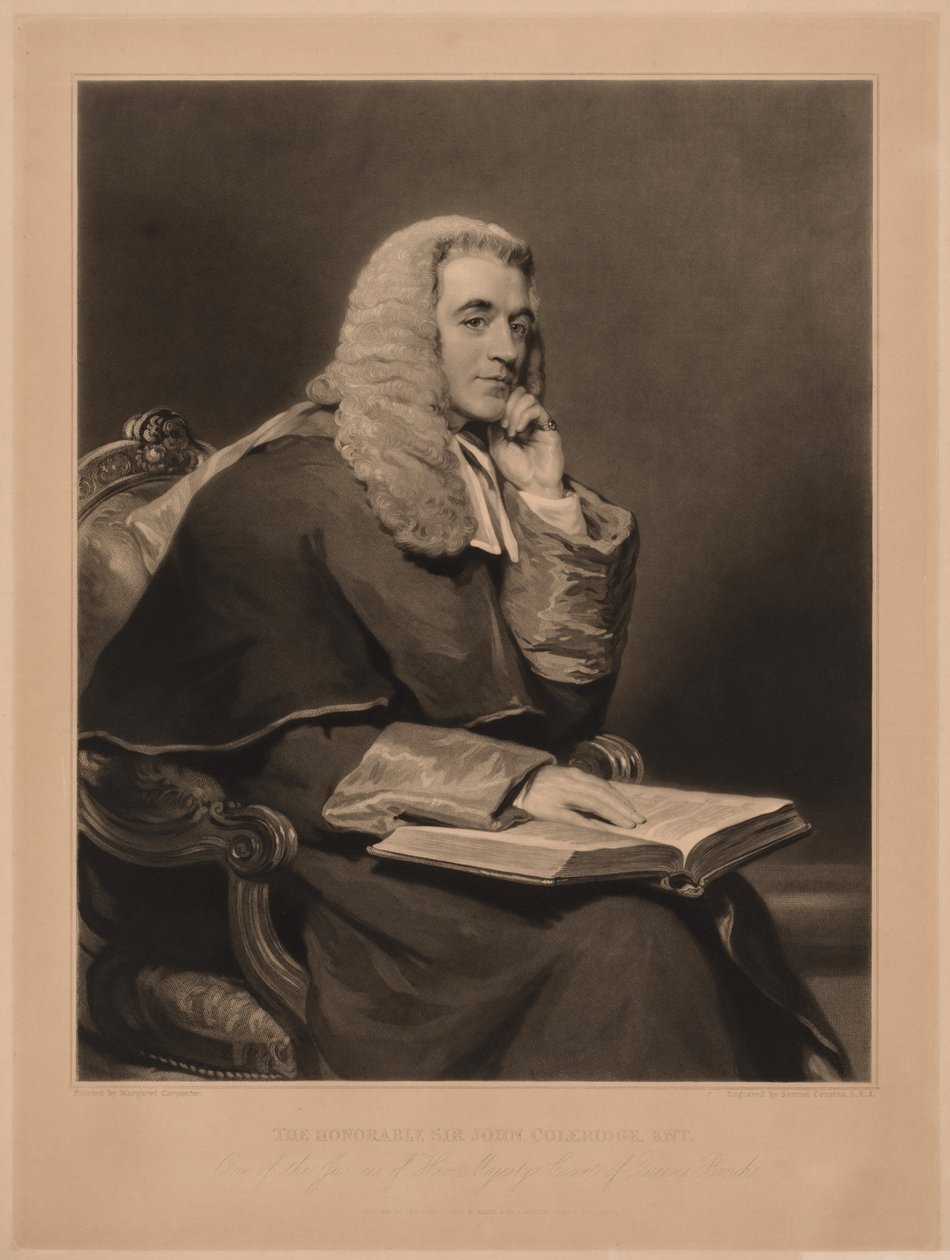 Sir John Taylor Coleridge de Samuel Cousins
