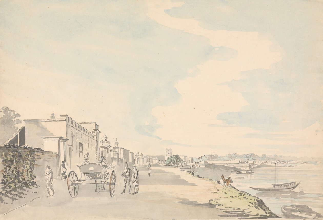 Chandernagore, Bengala Occidental de Samuel Davis