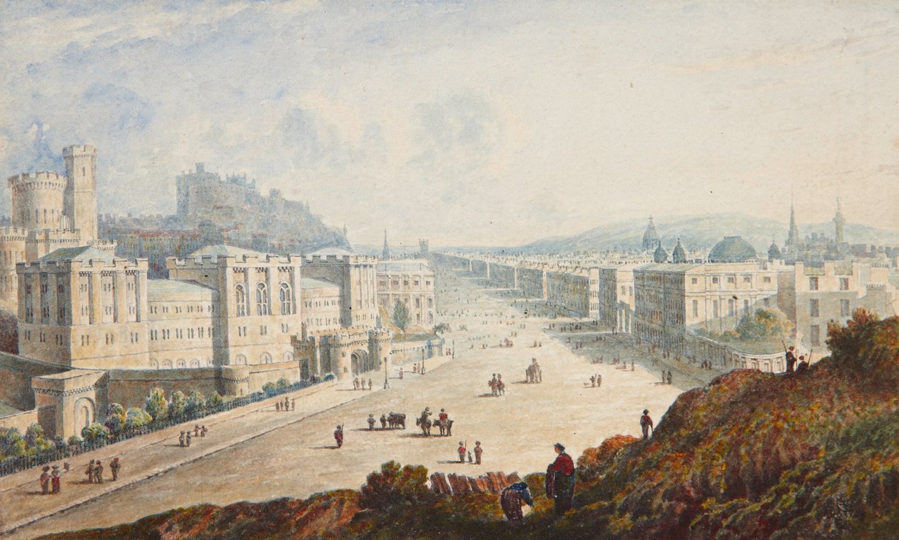 Vista de Edimburgo de Samuel Dukinfield Swarbreck