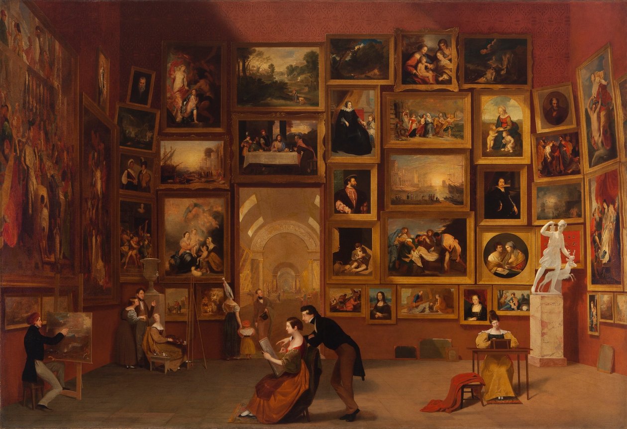 Galería del Louvre de Samuel Finley Breese Morse