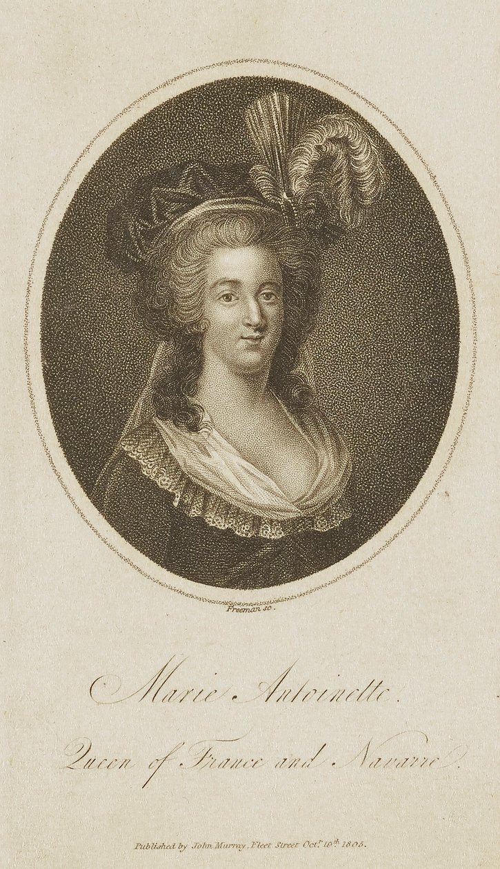 María Antonieta, Reina de Francia y Navarra de Samuel Freeman