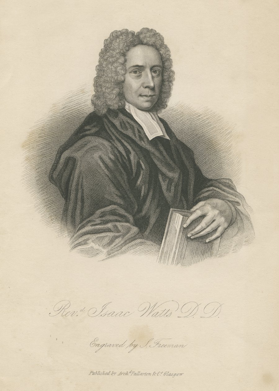 Rev Isaac Watts de Samuel Freeman