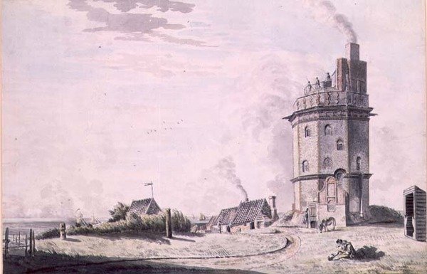 El faro de North Foreland de Samuel Hieronymous Grimm