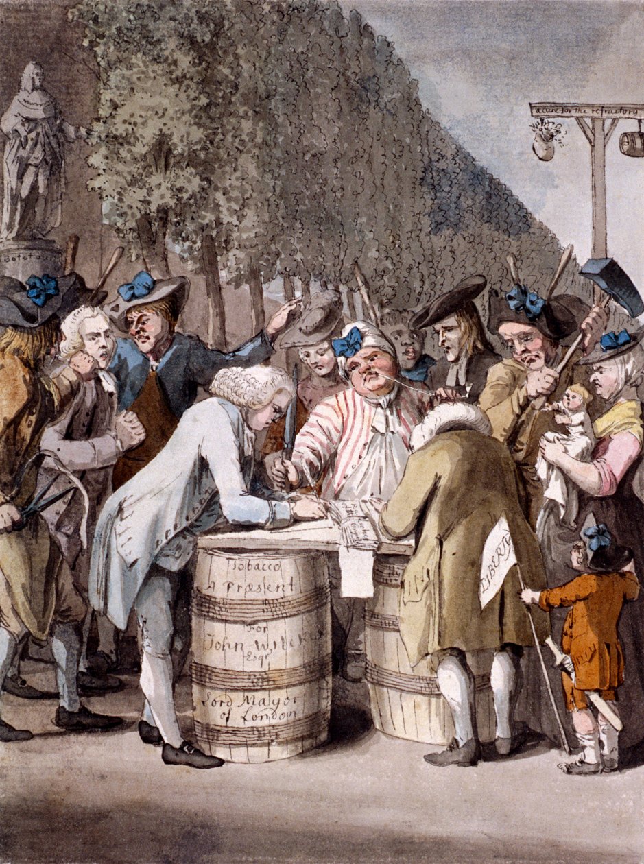 La elección de Middlesex de Samuel Hieronymus Grimm