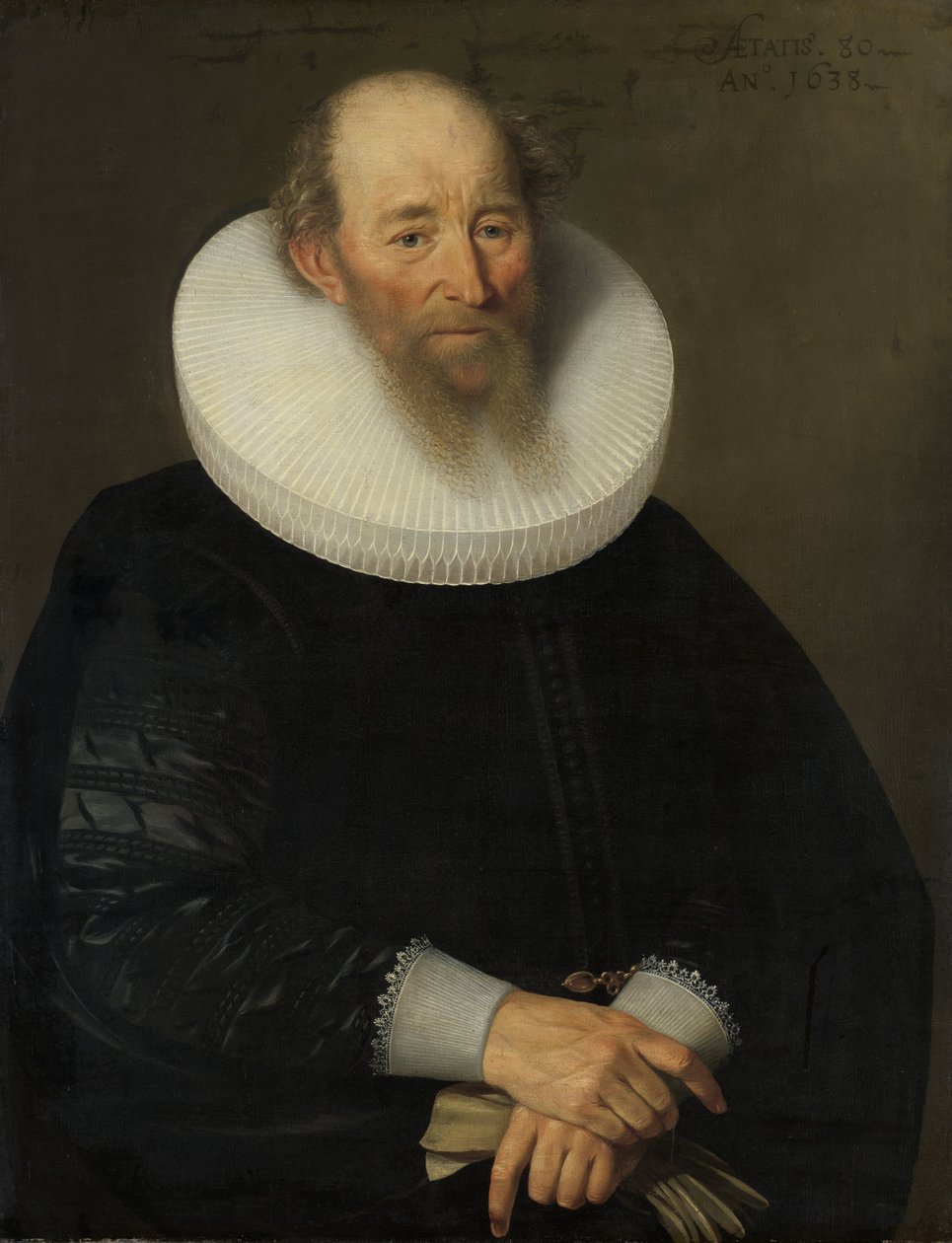 Retrato de un anciano de Samuel Hoffmann