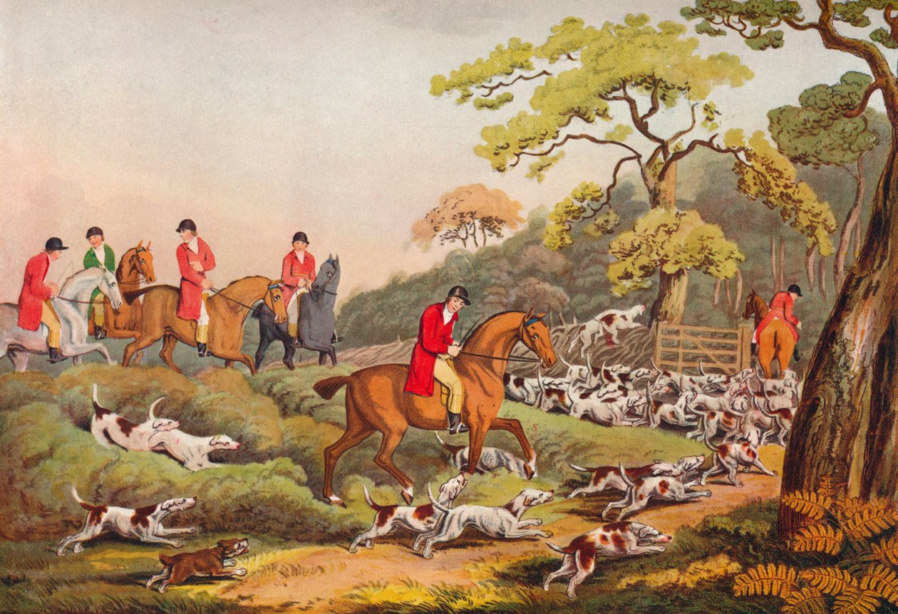 Yendo a cubrirse, c1810 de Samuel Howitt
