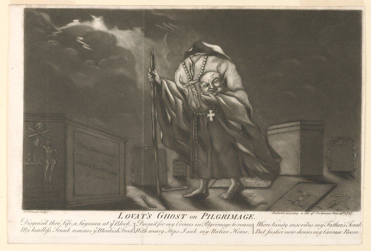 El fantasma de Lovat en peregrinación de Samuel Ireland