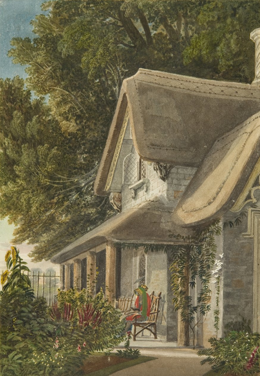 La casa de campo en Broomwell House, c. 1824 de Samuel Jackson