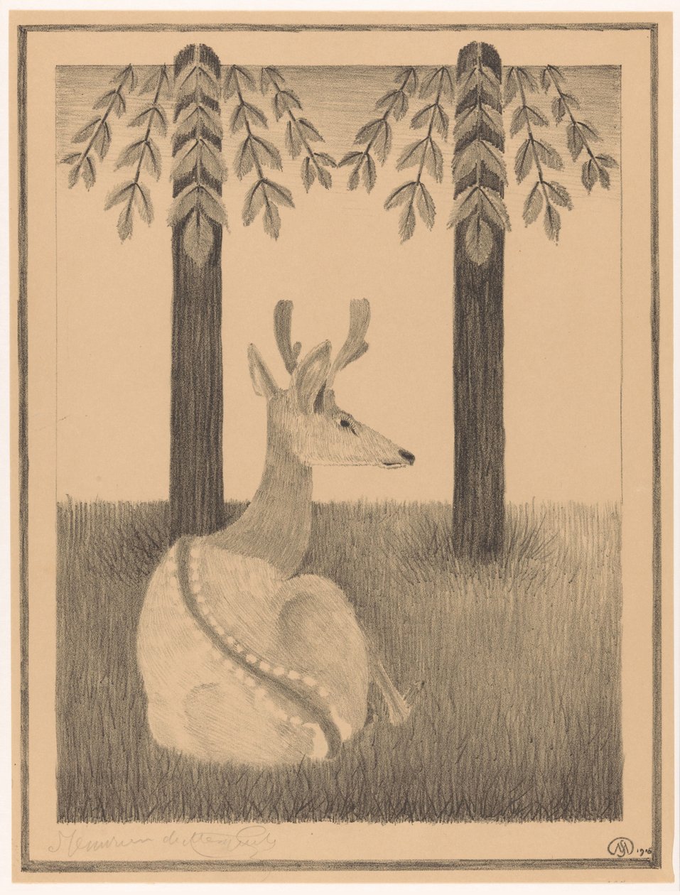 Barasingha hert de Samuel Jessurun de Mesquita