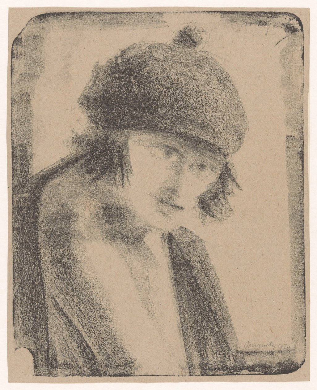 Mujer con boina de Samuel Jessurun de Mesquita