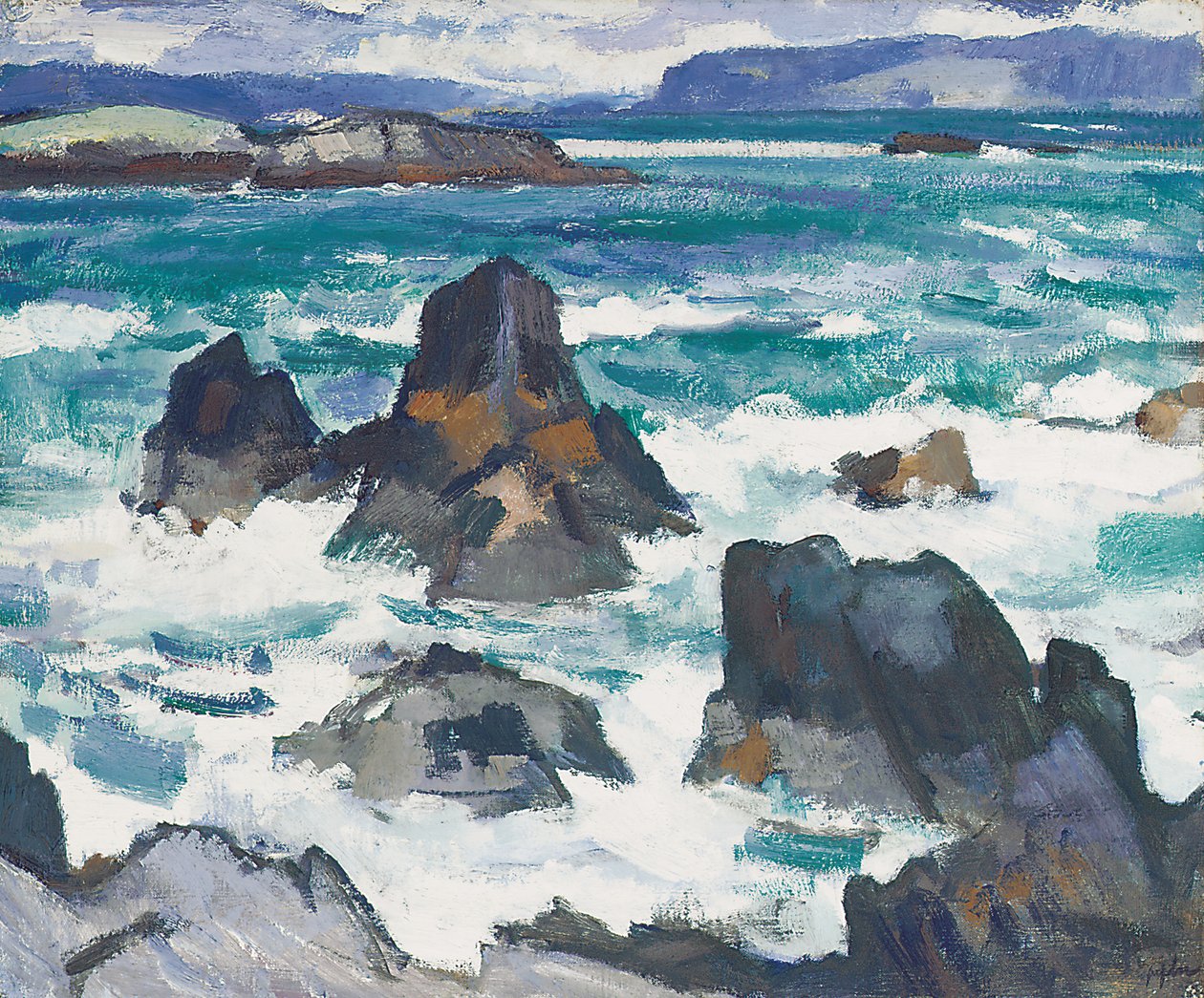 Un día duro, Iona de Samuel John Peploe