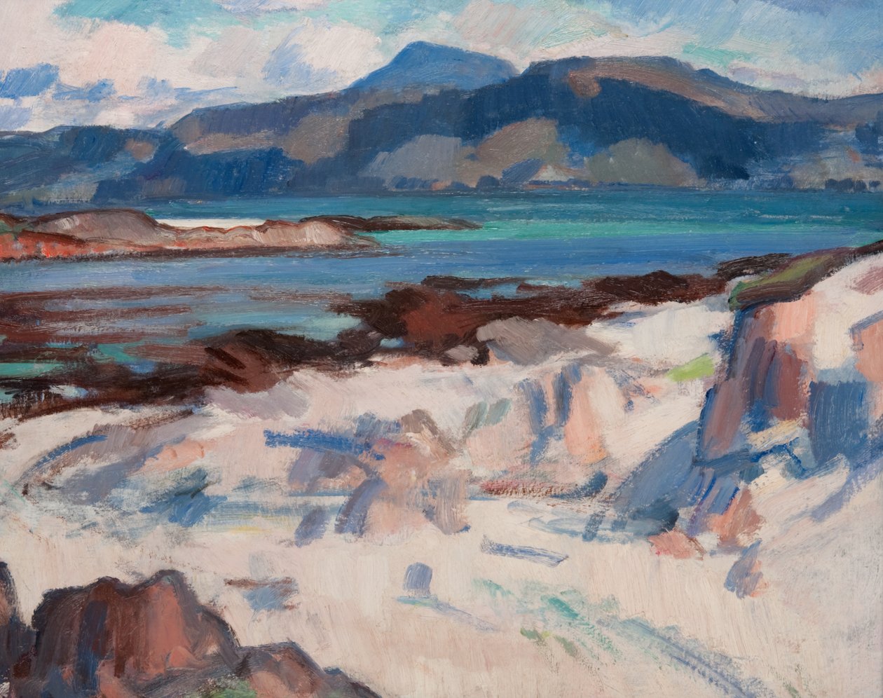 Ben More desde Iona de Samuel John Peploe