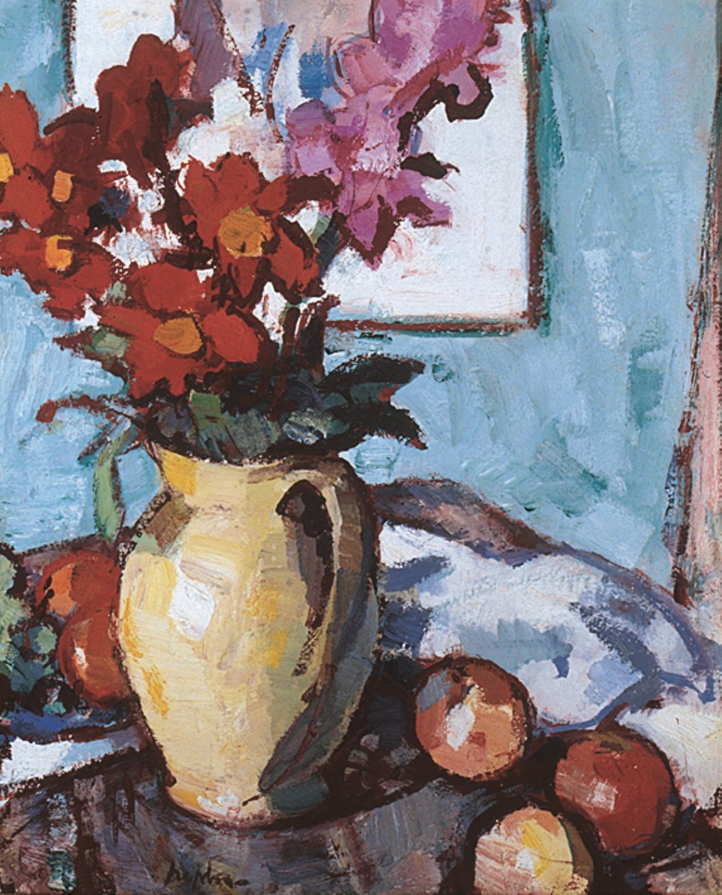 Dalias y Gladiolos de Samuel John Peploe