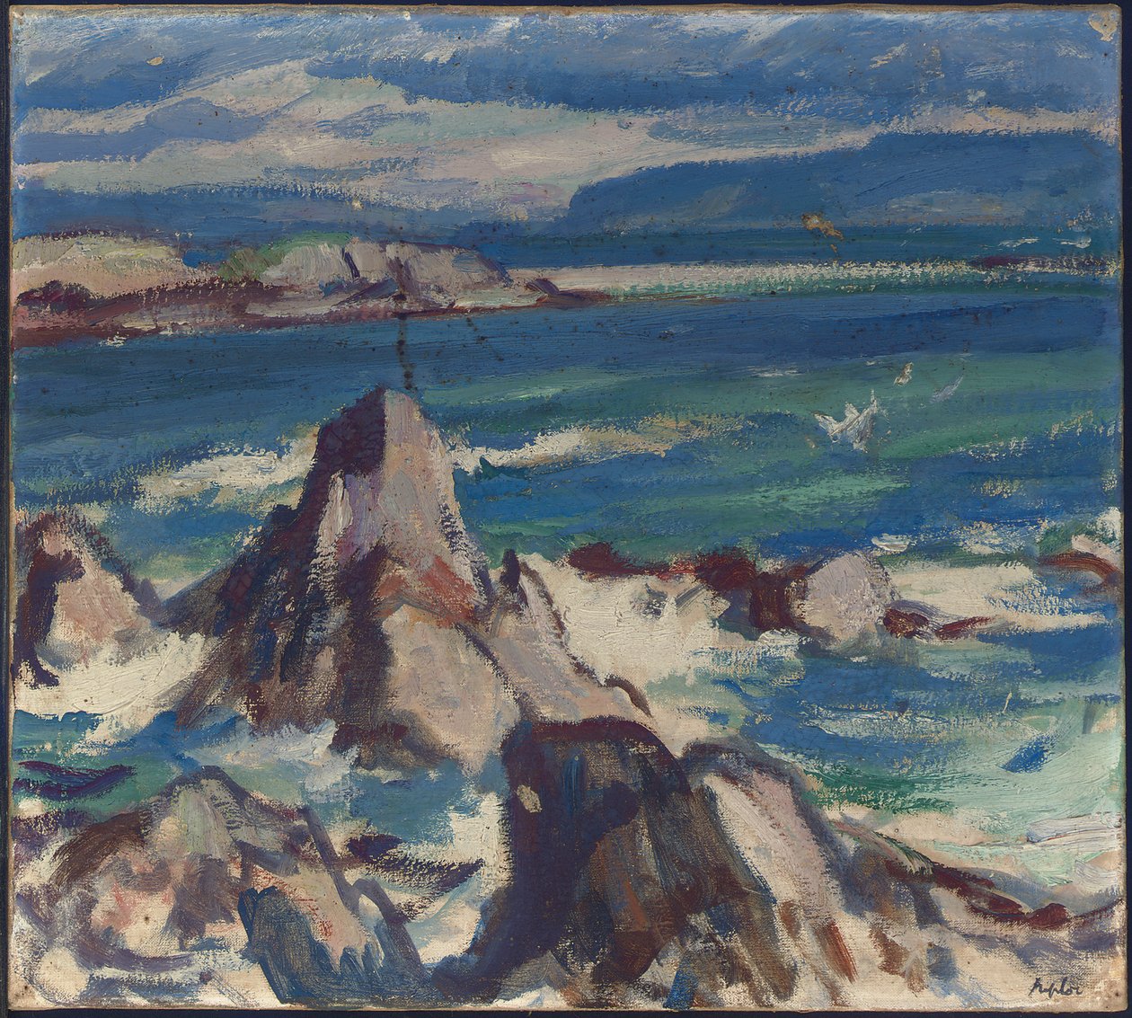 Rocas y mar, Iona de Samuel John Peploe