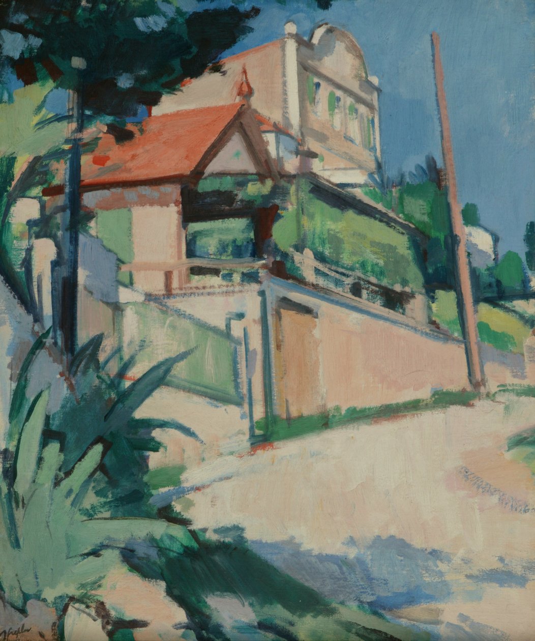 El árbol del Aloe de Samuel John Peploe