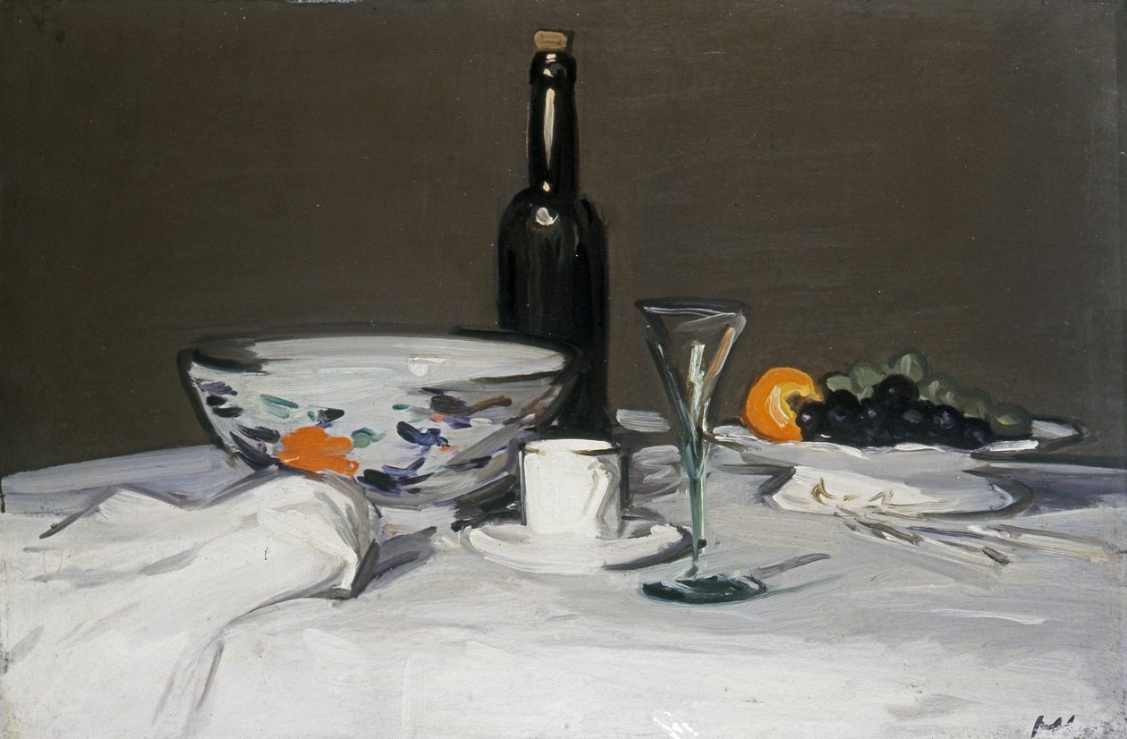 La botella negra, c.1905 de Samuel John Peploe