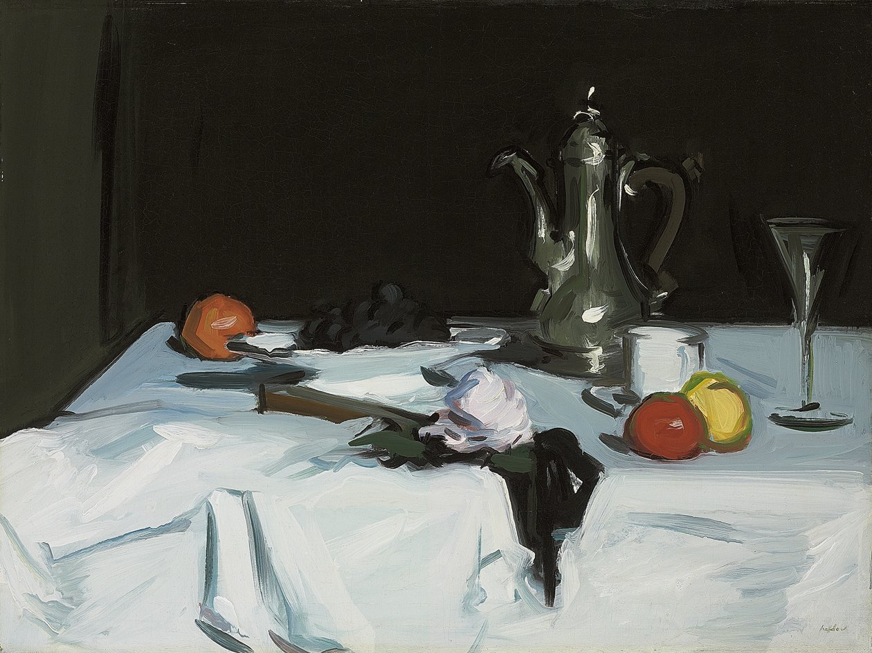 La cafetera, c. 1905 de Samuel John Peploe
