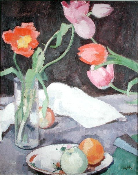 Tulipanes de Samuel John Peploe