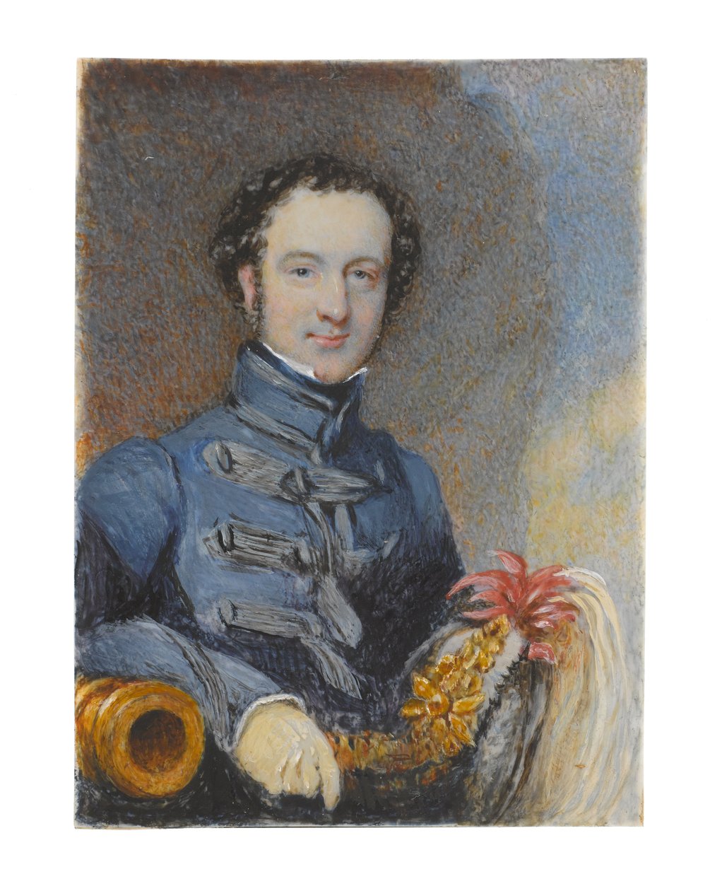 Capitán William Siborne, circa 1830 de Samuel Lover