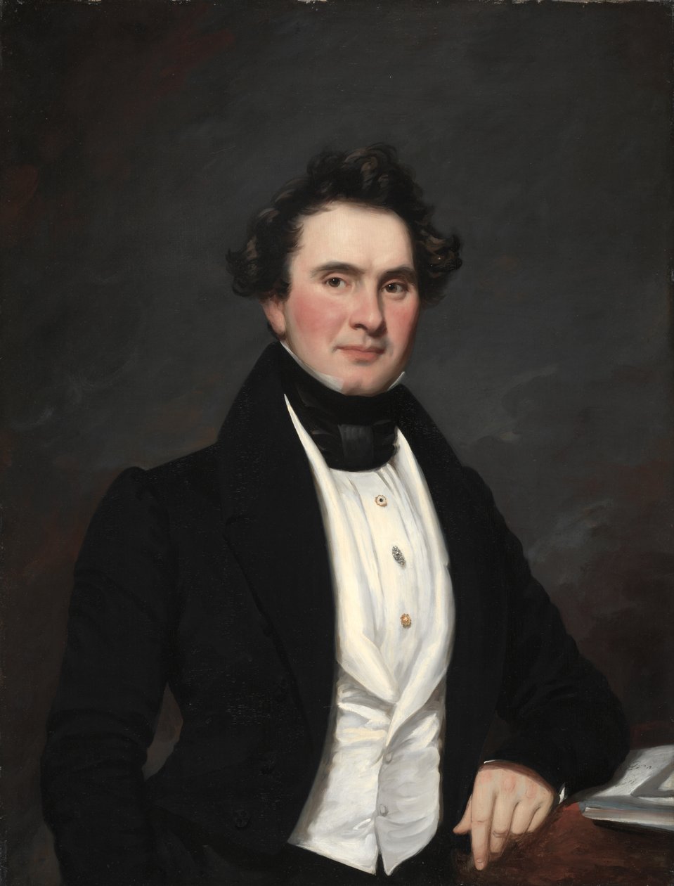 Retrato de un Hombre de Samuel Lovett Waldo