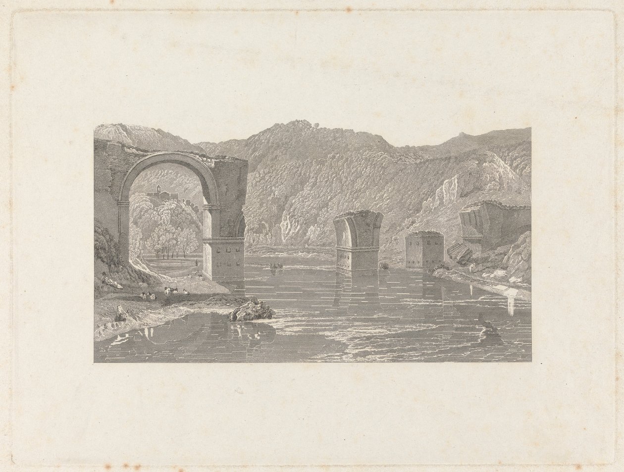 Puente de Narni de Samuel Middiman