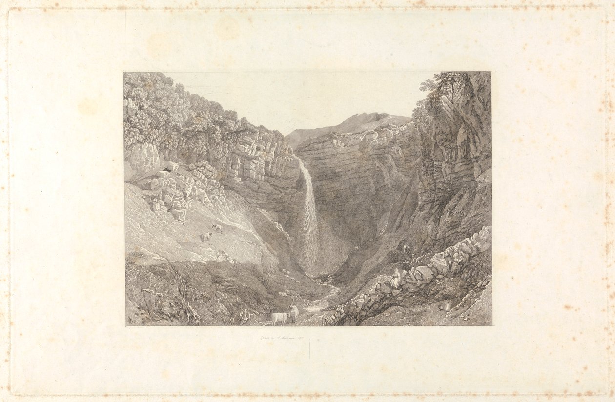 Cascada de Hardraw de Samuel Middiman