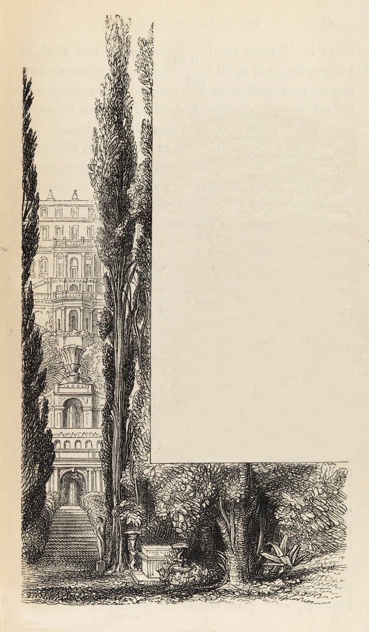 Imágenes de Italia de Samuel Palmer