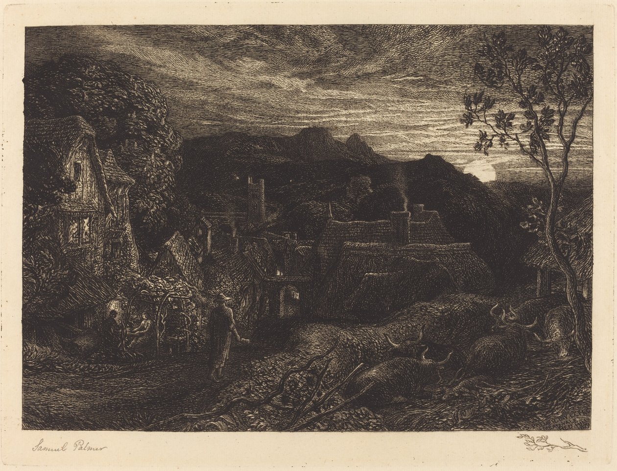 El campanero de Samuel Palmer