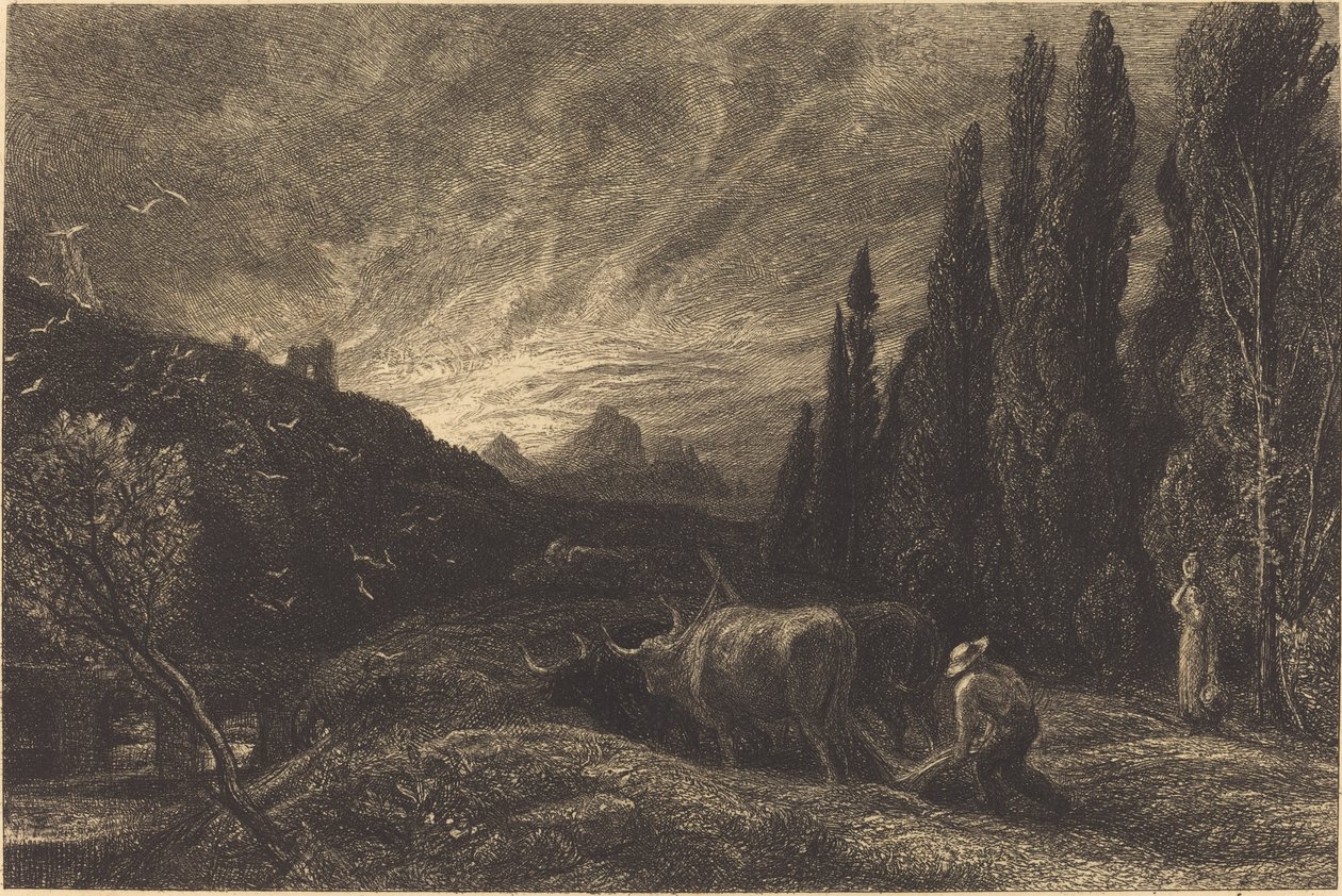 El primer labrador de Samuel Palmer