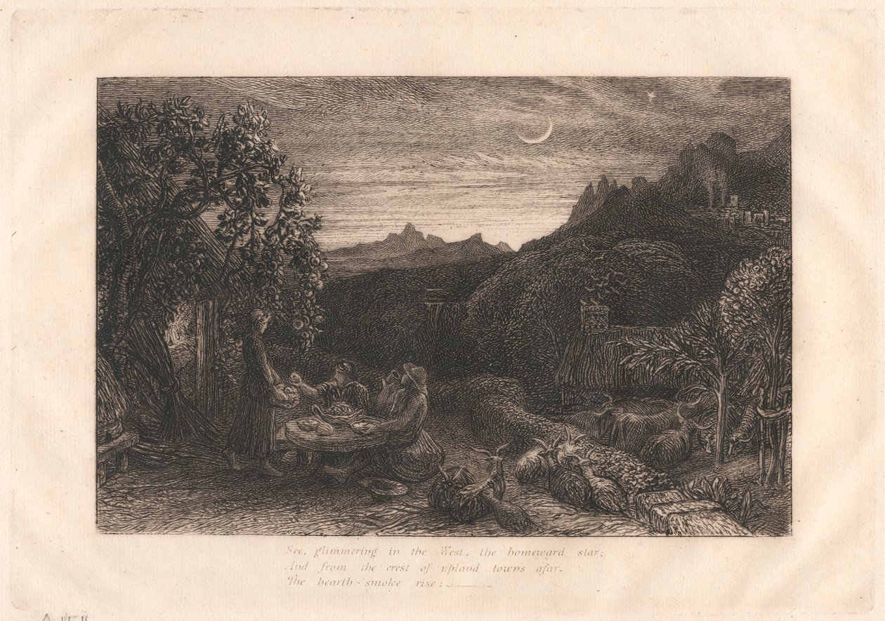 La estrella de vuelta a casa de Samuel Palmer
