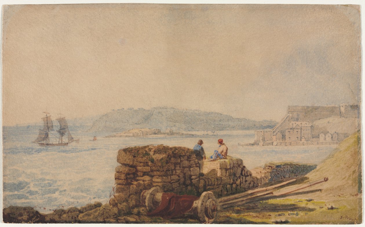 Isla de Drake, Plymouth de Samuel Prout