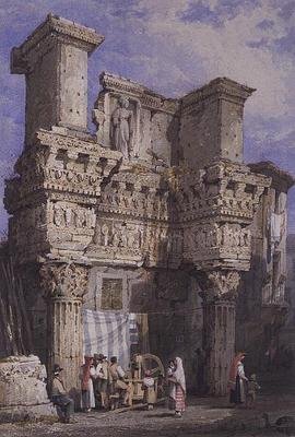 Foro de Nerva, Roma de Samuel Prout
