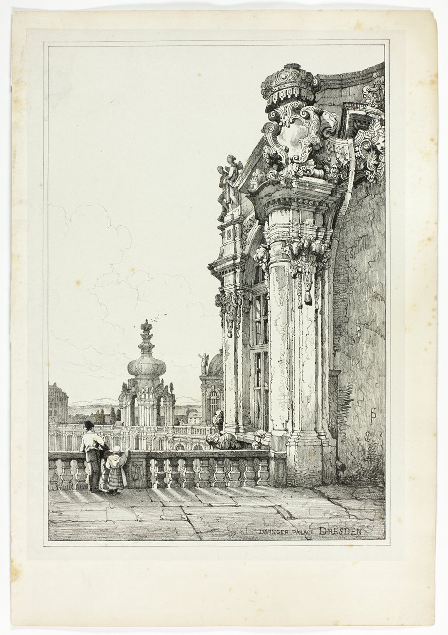 Palacio Zwinger, Dresde de Samuel Prout