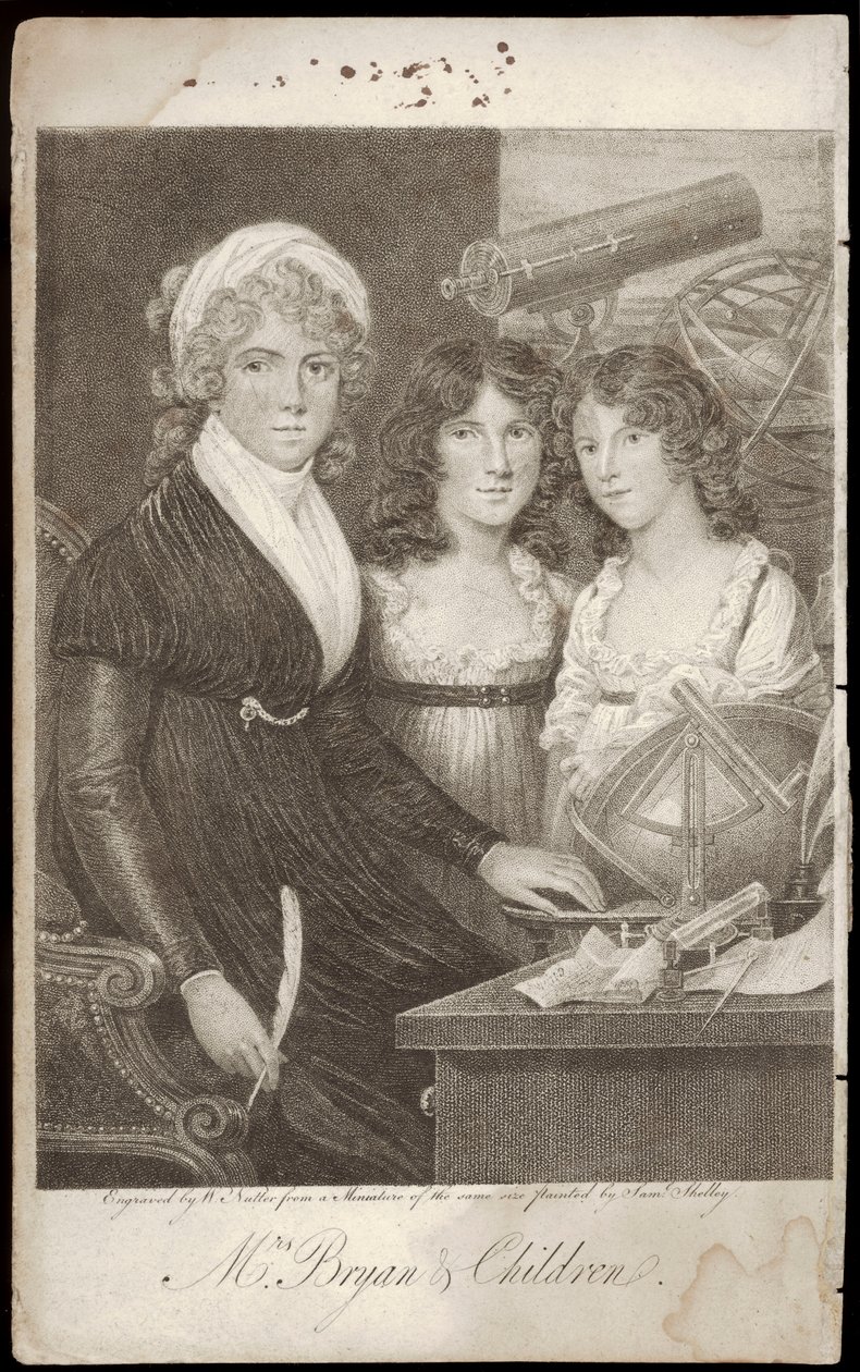 La Sra. Bryan y sus hijos de Samuel Shelley