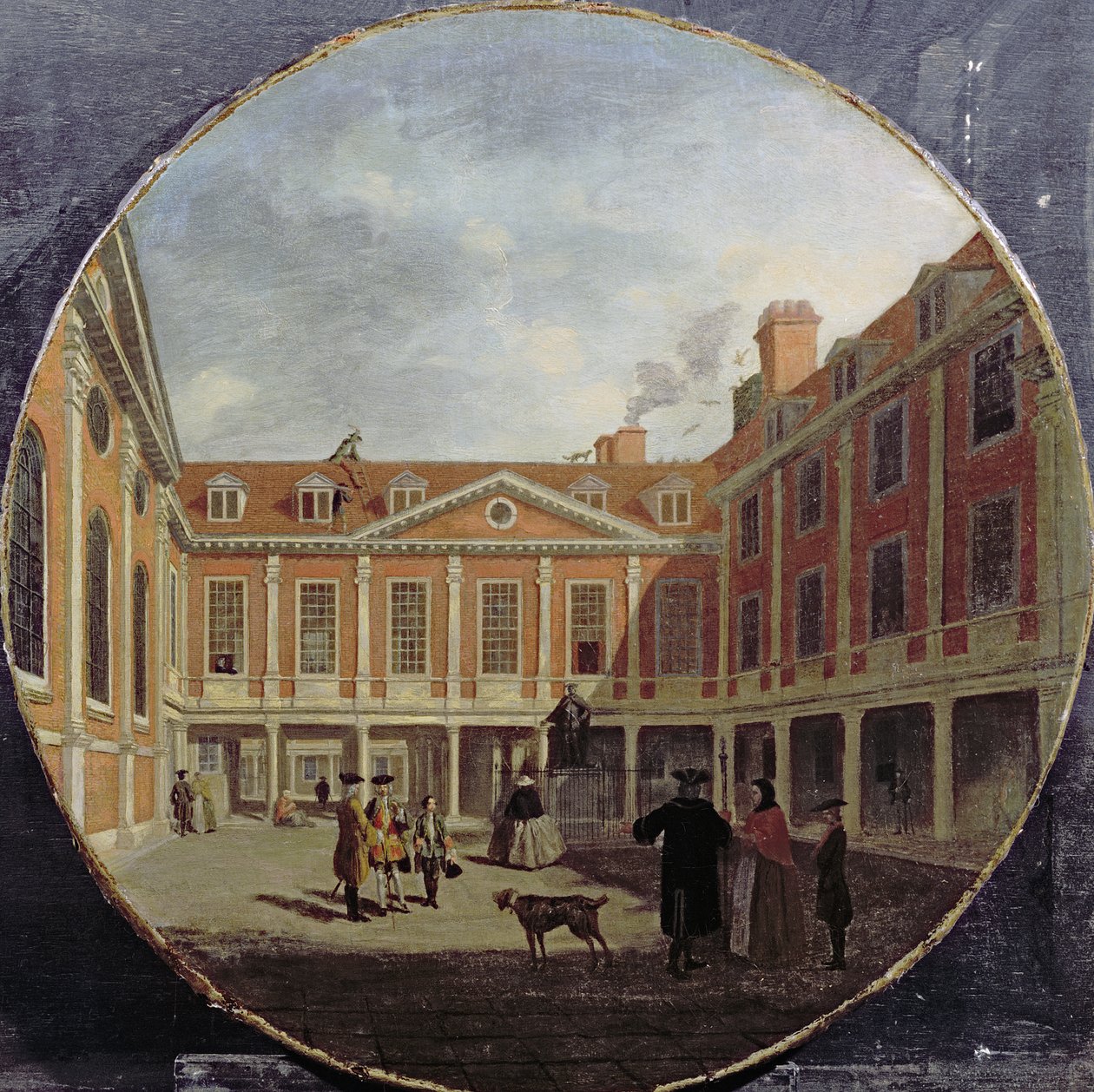 Hospital de San Tomás, c.1748 de Samuel Wale