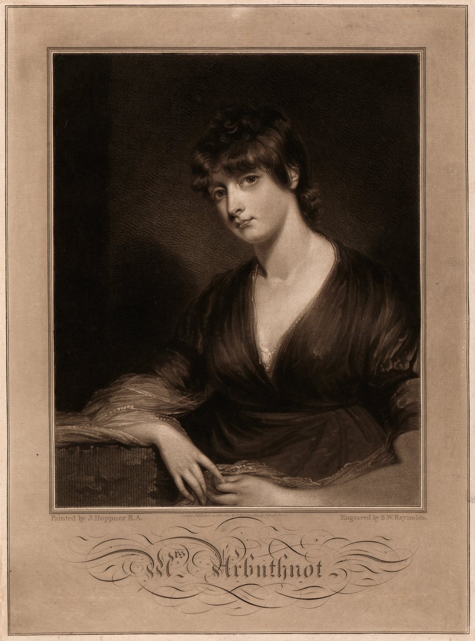 Sra. Arbuthnot de Samuel William Reynolds