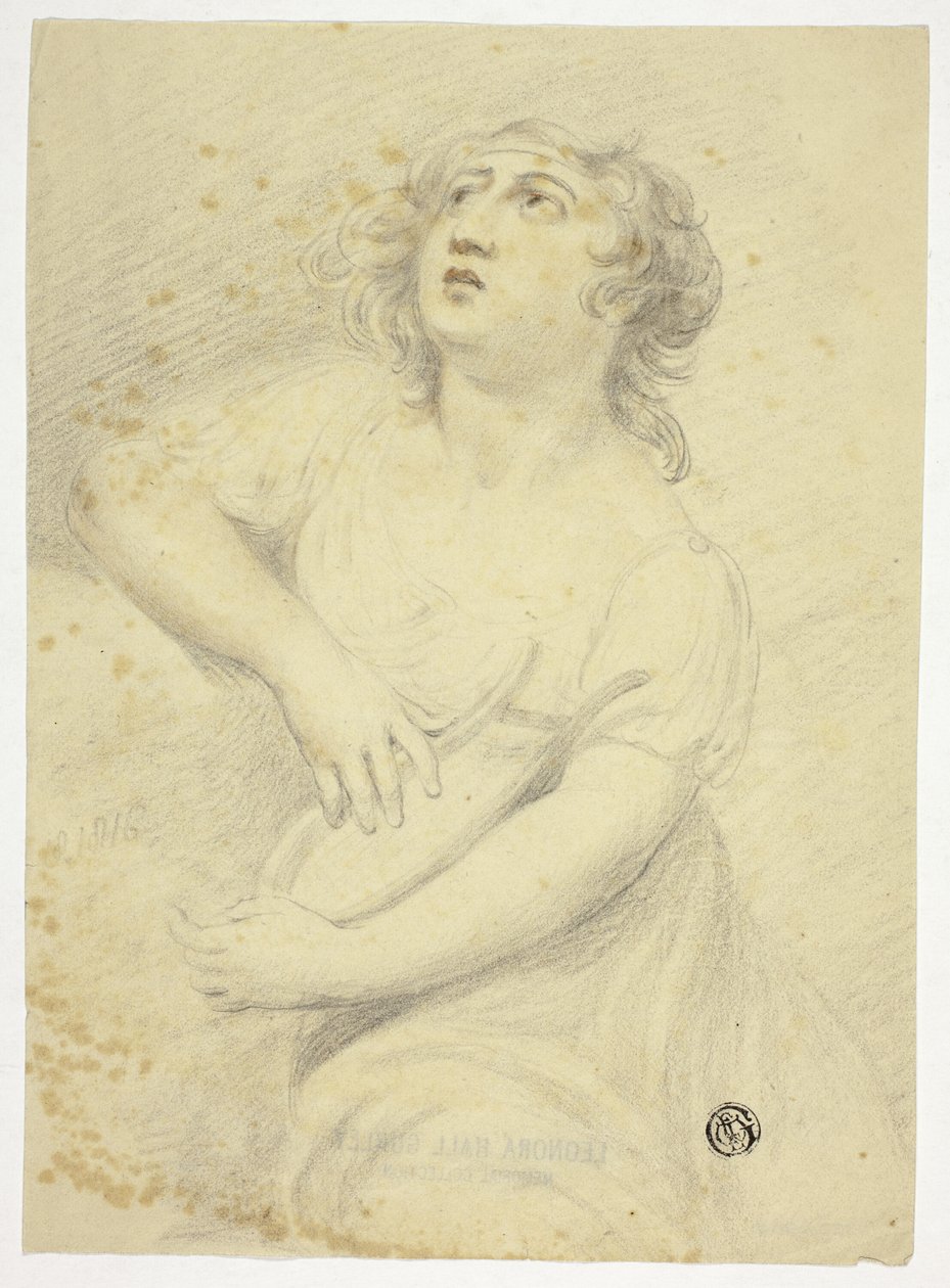 Mujer con lira de Samuel de Wilde