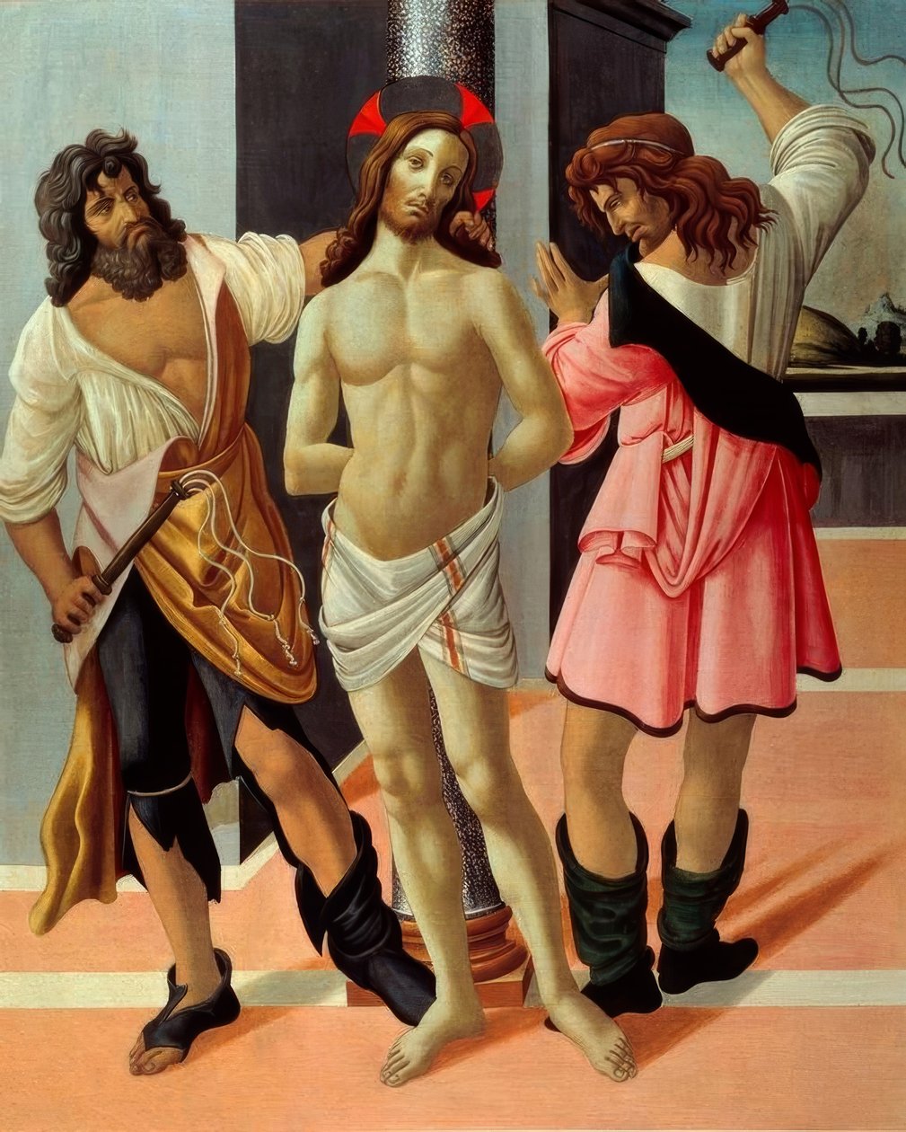 Flagelación de Cristo de Sandro Botticelli