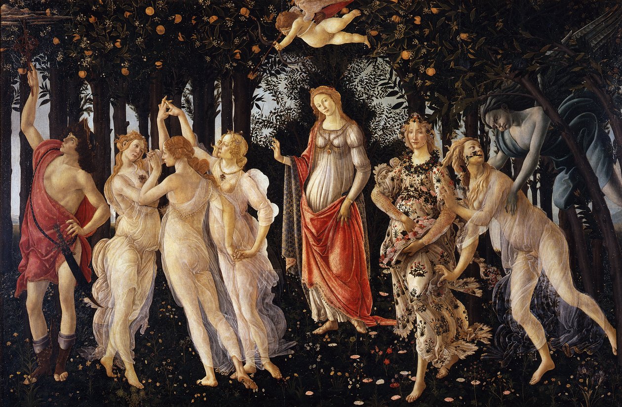 La Primavera de Sandro Botticelli