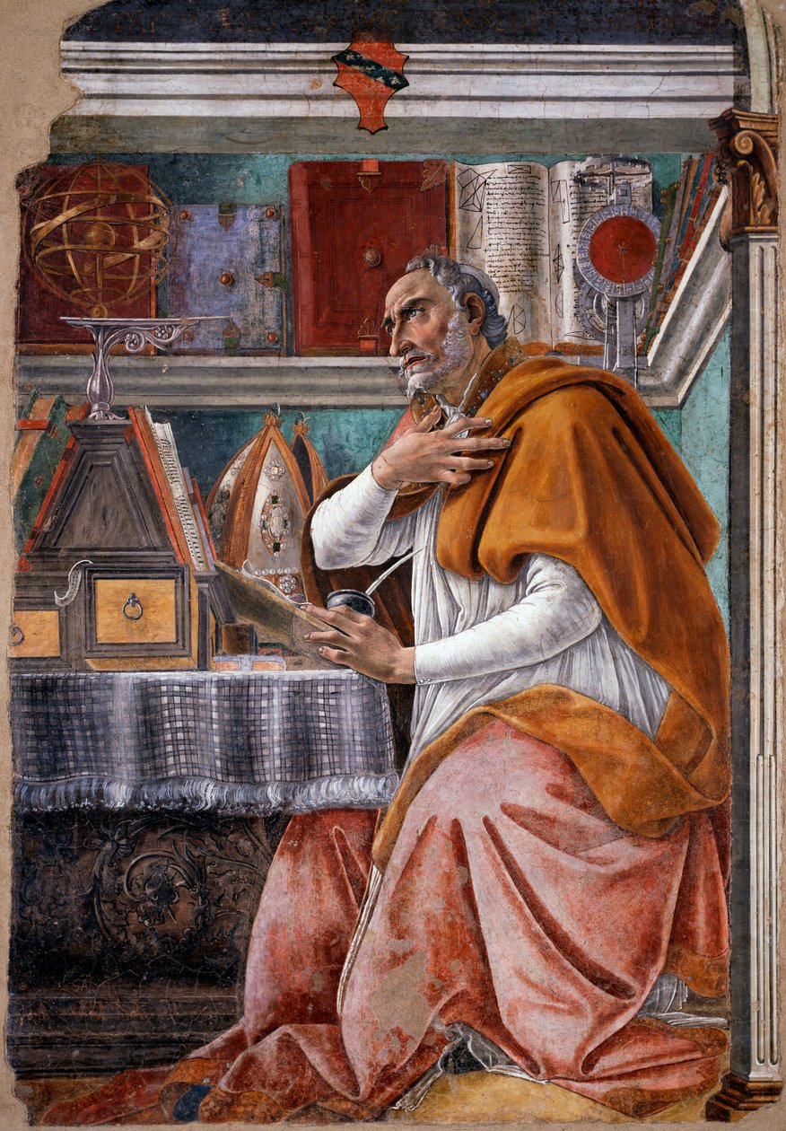 San Agustín de Sandro Botticelli