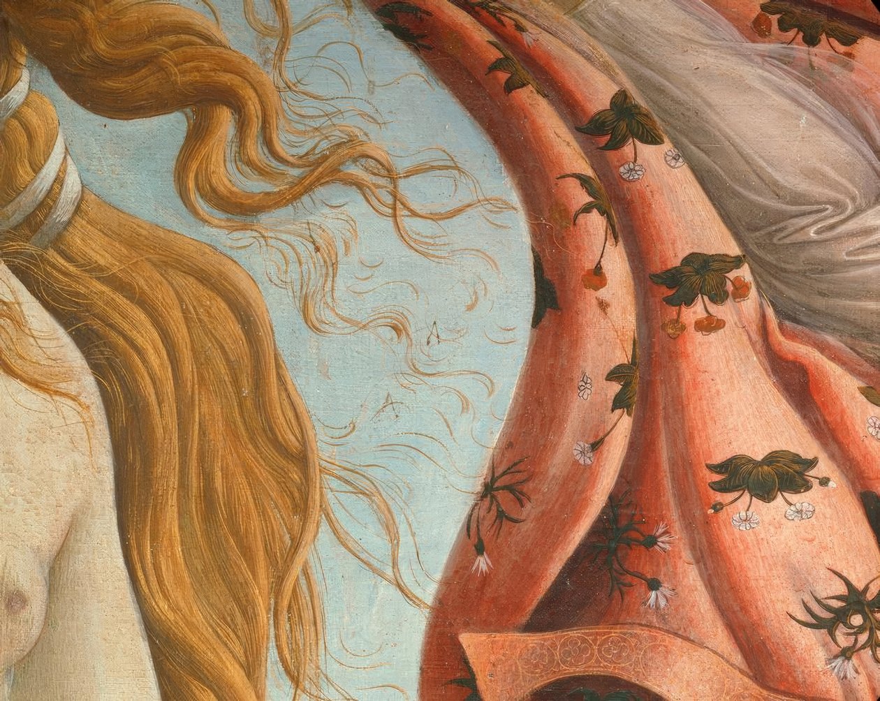 El nacimiento de Venus de Sandro Botticelli
